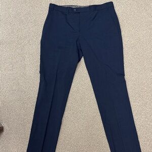 Penguin by Munsingwear Men's Navy Blue Checkered Pants, Size 36W x 32L